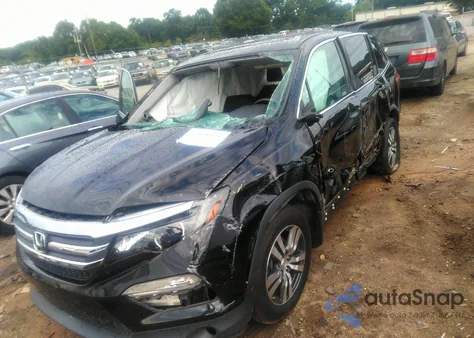 2018 Honda Pilot Ex-L из США, поврежденный, VIN 5FNYF5H59JB011645